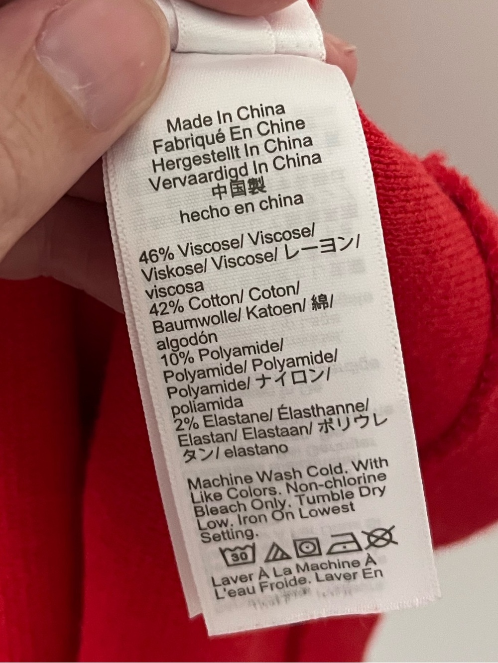 J. Crew Square Neck Mini Sweater Dress Viscose Cotton Knit Red Size XXS BR343 - Picture 8 of 12